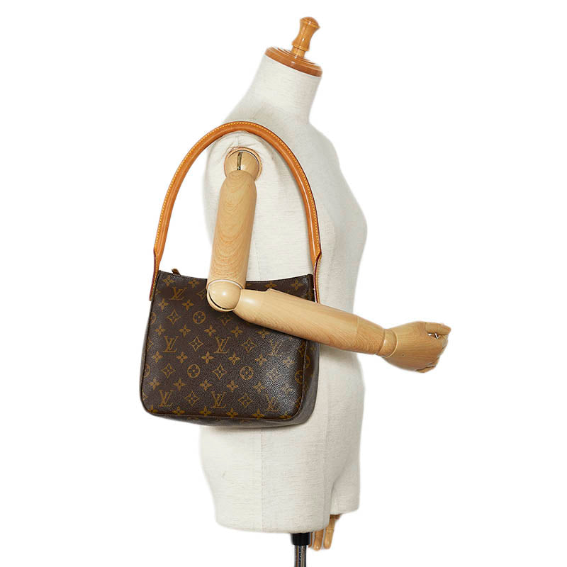 Louis Vuitton Monogram Looping MM Shoulder Bag Handbag M51146