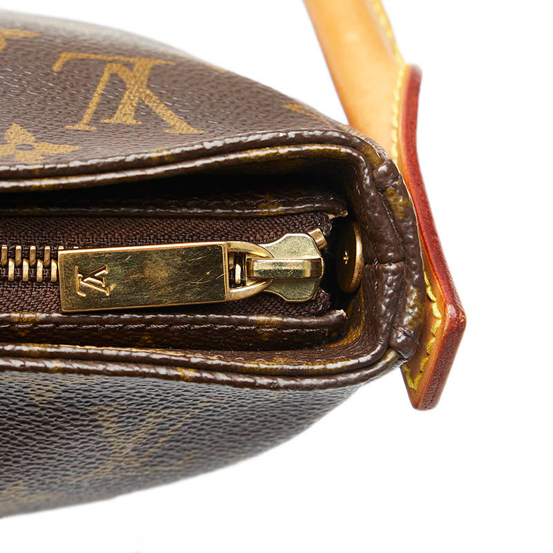 Louis Vuitton Monogram Looping MM Shoulder Bag Handbag M51146