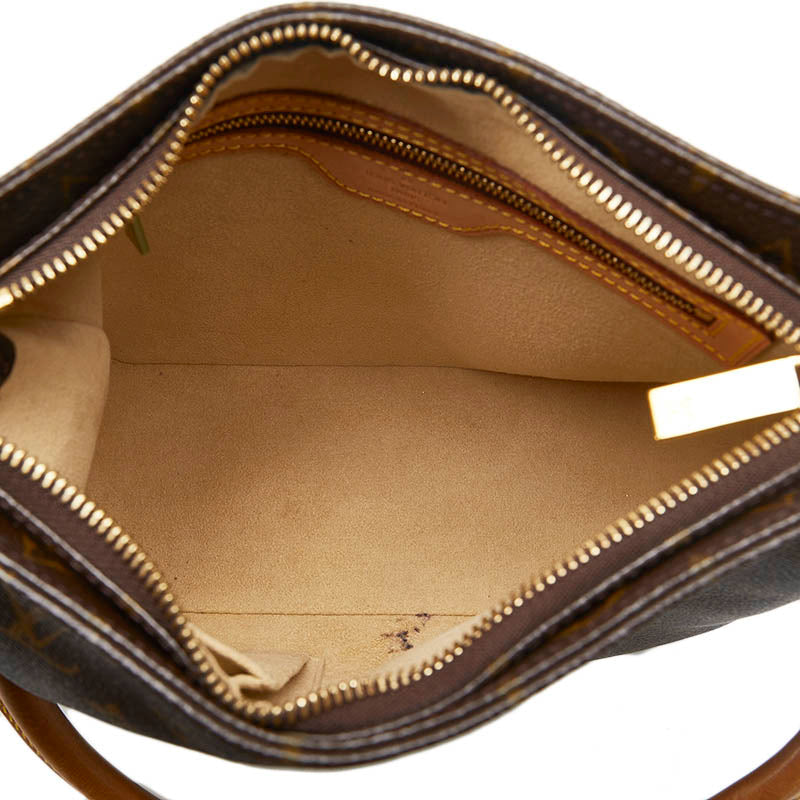 Louis Vuitton Monogram Looping MM Shoulder Bag Handbag M51146