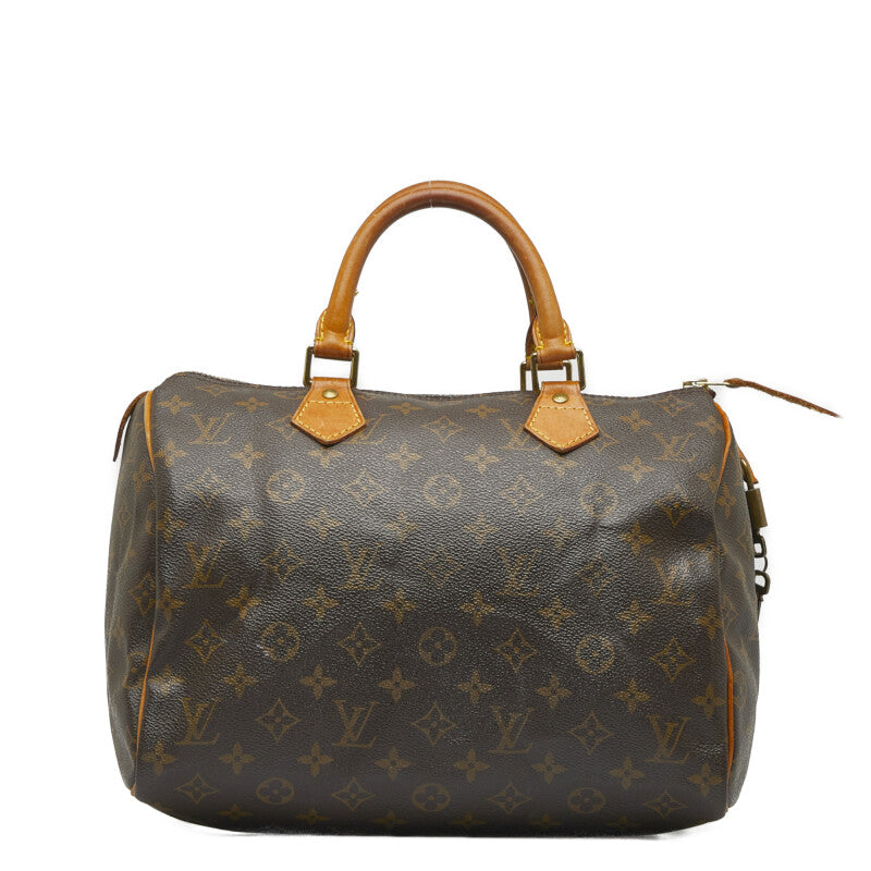 Louis Vuitton Monogram Speedy 30 Handbag Mini Boston Bag M41526