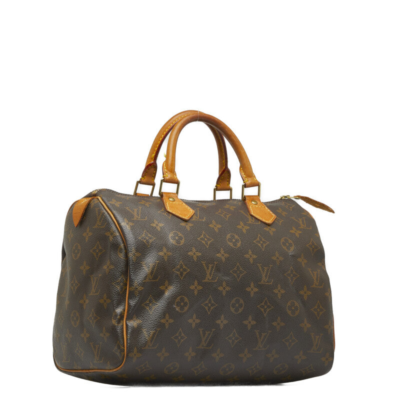 Louis Vuitton Monogram Speedy 30 Handbag Mini Boston Bag M41526