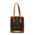 Louis Vuitton Monogram Petit Bucket PM Tote Bag Shoulder Bag M42238