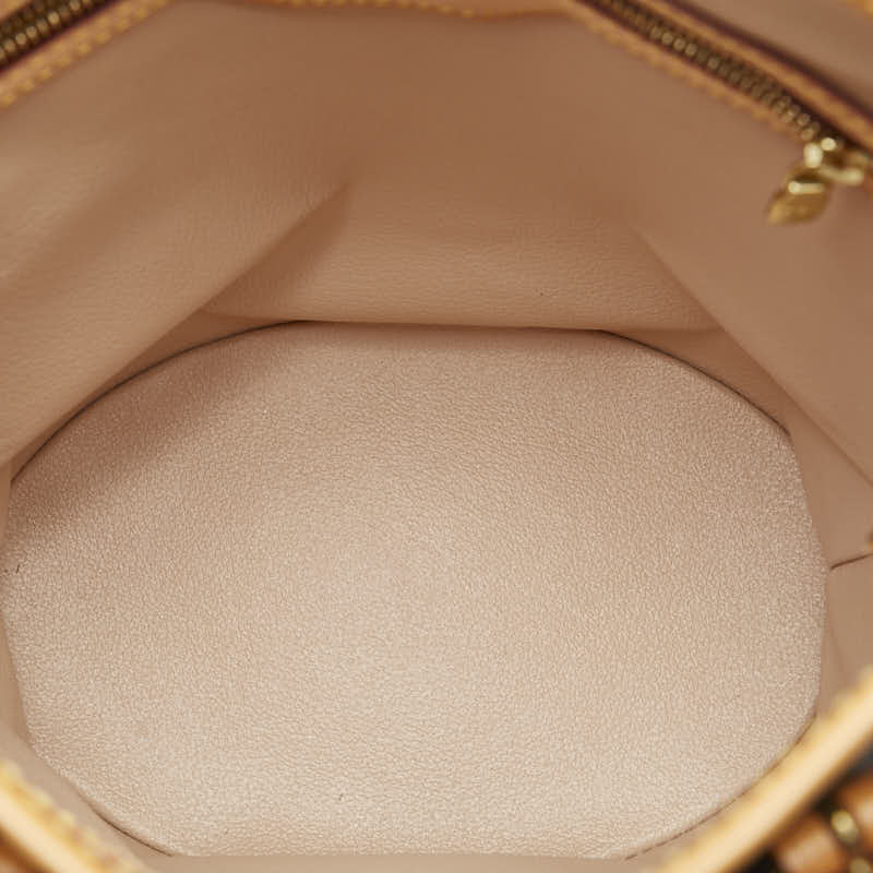 Louis Vuitton Monogram Petit Bucket PM Tote Bag Shoulder Bag M42238