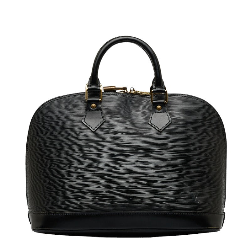 Louis Vuitton Epi Alma Handbag M52142 Noir Black Leather