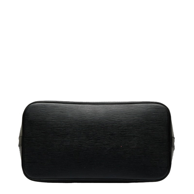 Louis Vuitton Epi Alma Handbag M52142 Noir Black Leather