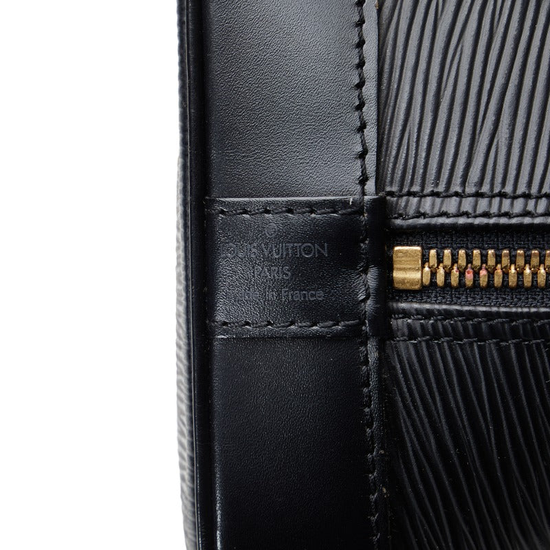 Louis Vuitton Epi Alma Handbag M52142 Noir Black Leather