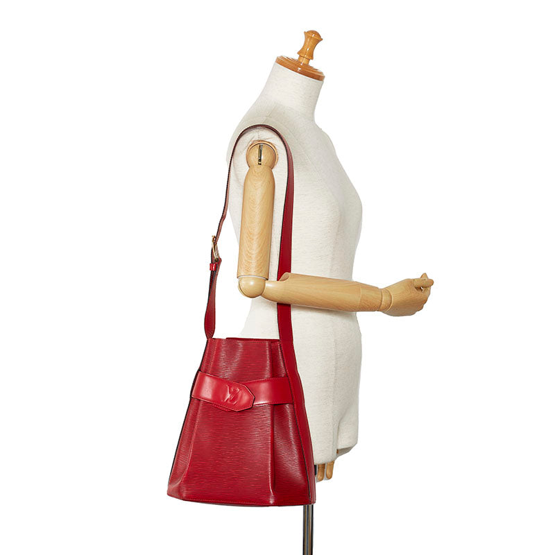 Louis Vuitton Epi Sac de Paul PM Shoulder Bag M80207 Castilian Red