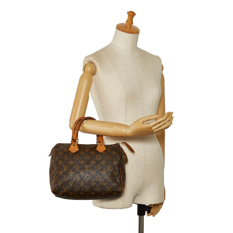 Louis Vuitton Monogram Speedy 25 Mini Boston Bag Handbag M41528