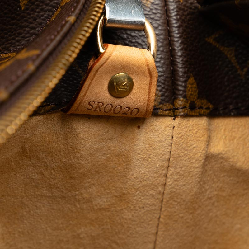 Louis Vuitton Monogram Luco Tote Bag Shoulder Bag M51155 Brown