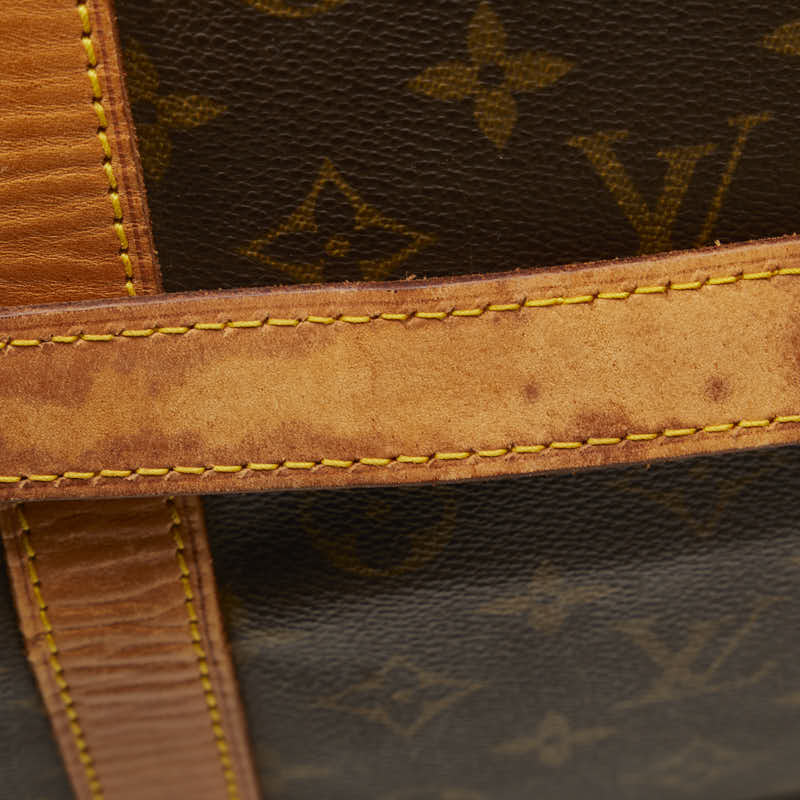 Louis Vuitton Monogram Keepall Bandolière 60 Boston Bag M41412