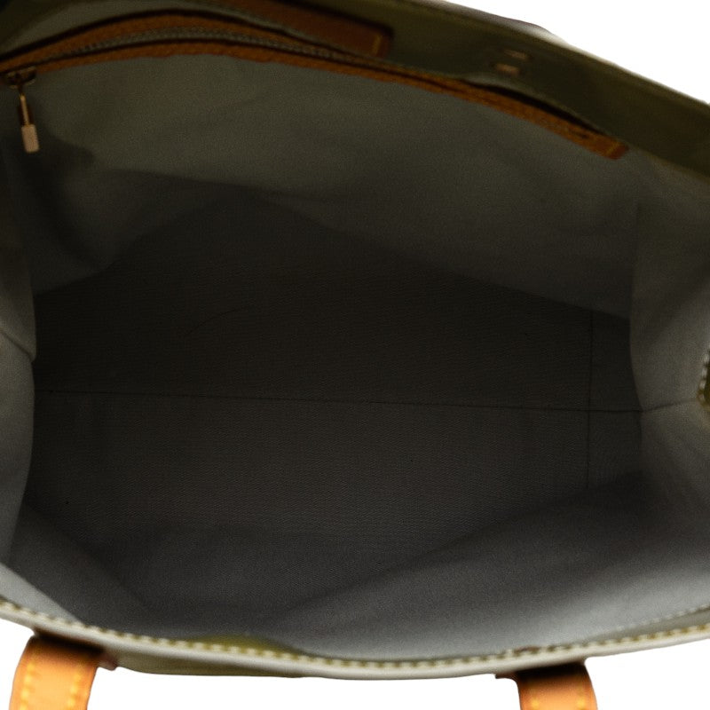 Louis Vuitton Monogram Verni Reed MM Handbag M91141 Patent Leather