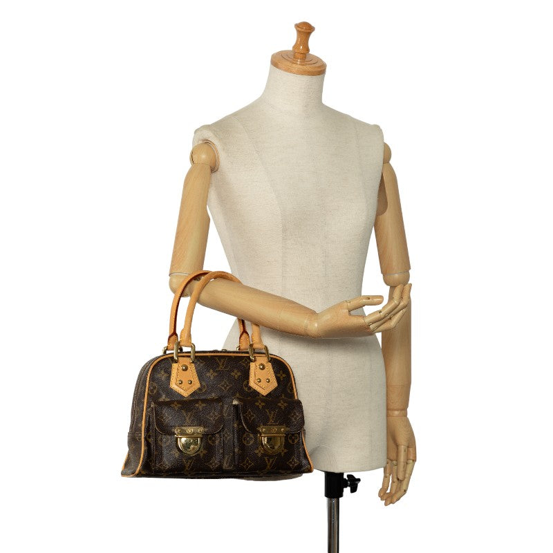 Louis Vuitton Monogram Manhattan PM Handbag M40026