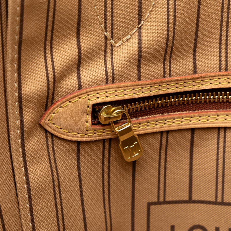 Louis Vuitton Monogram Neverfull MM Shoulder Bag Tote Bag M40995