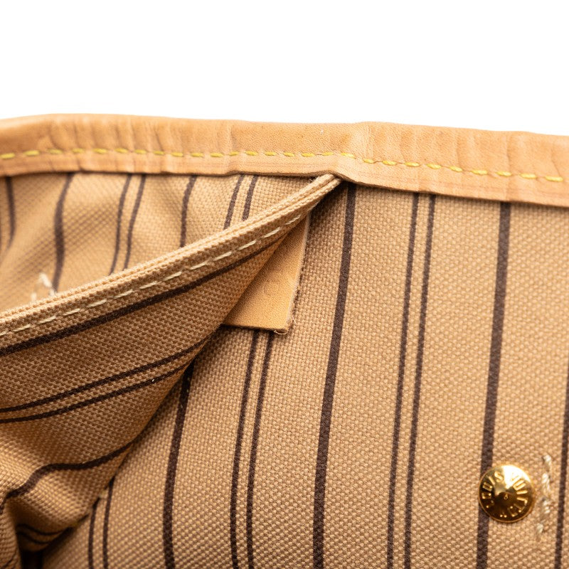 Louis Vuitton Monogram Neverfull MM Shoulder Bag Tote Bag M40995
