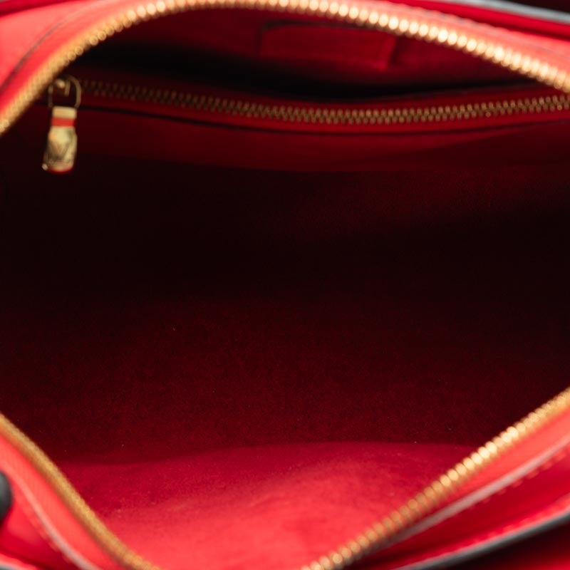 Louis Vuitton Epi Pont Neuf Handbag M52057 Castilian Red Leather