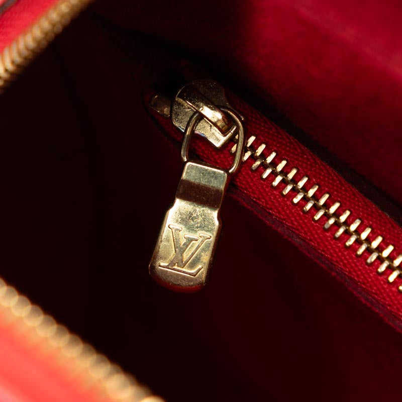 Louis Vuitton Epi Pont Neuf Handbag M52057 Castilian Red Leather