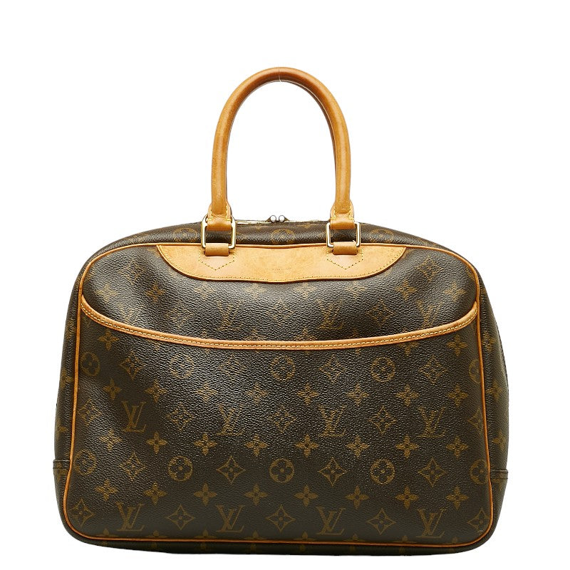 Louis Vuitton Monogram Deauville Handbag M47270 Brown
