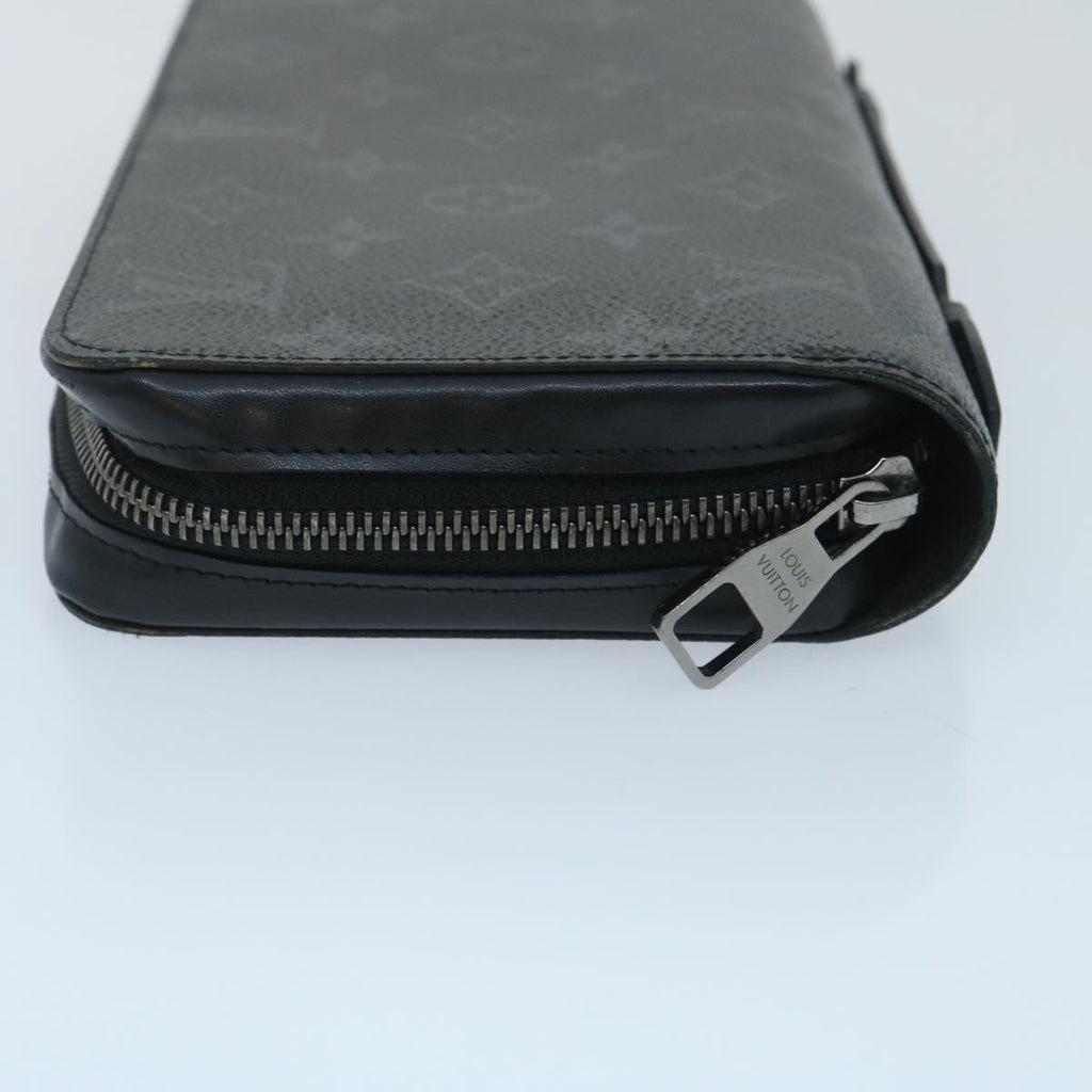 Louis Vuitton Black Canvas Zippy XL wallet accessories