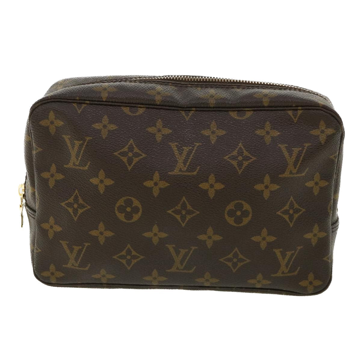 Louis Vuitton Brown Canvas Truth Toilette 23 clutch bag