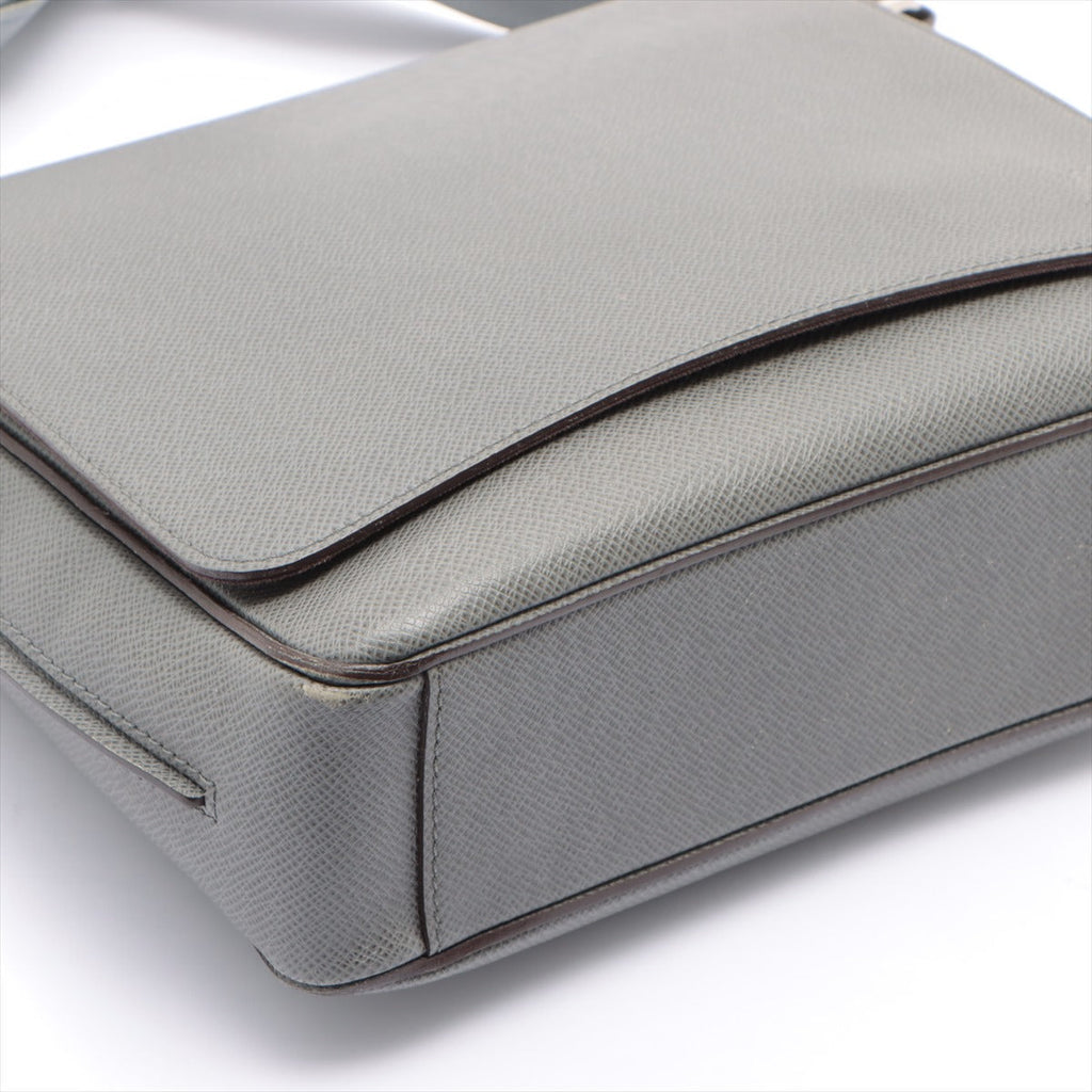 Louis Vuitton Gray Leather Roman shoulder bag