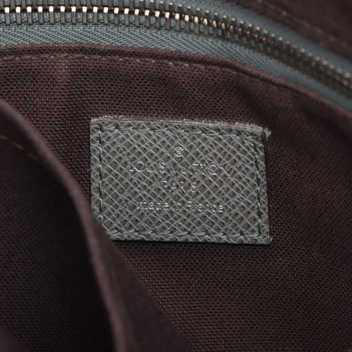 Louis Vuitton Gray Leather Roman shoulder bag