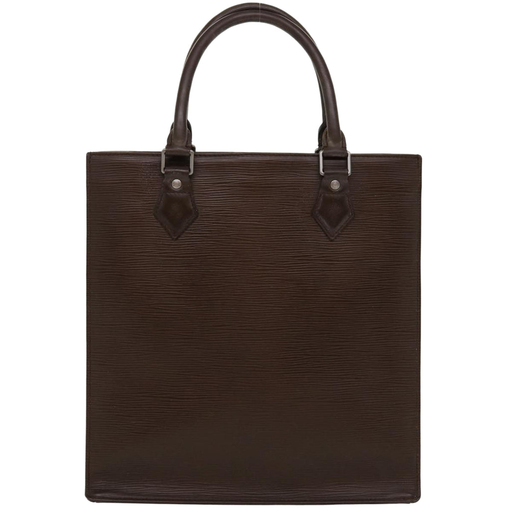 Louis Vuitton Brown Leather Sac plat handbag bag