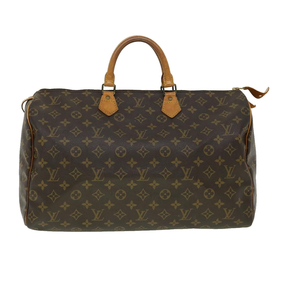 Louis Vuitton Brown Canvas Speedy 40 handbag bag