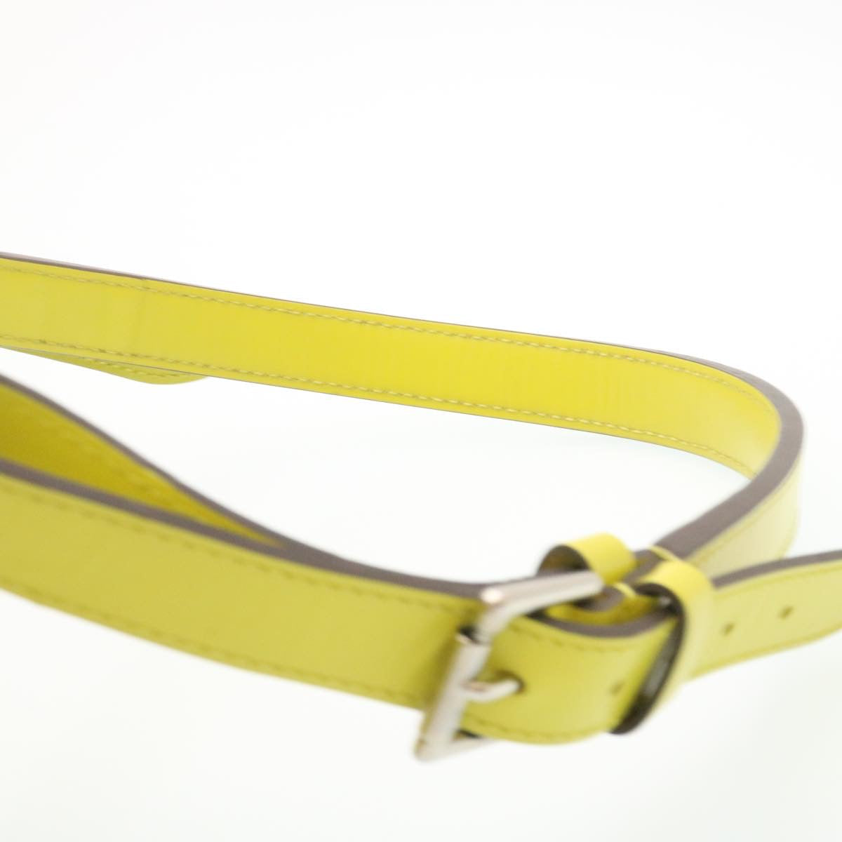 Louis Vuitton Yellow Leather Petit Noe shoulder bag