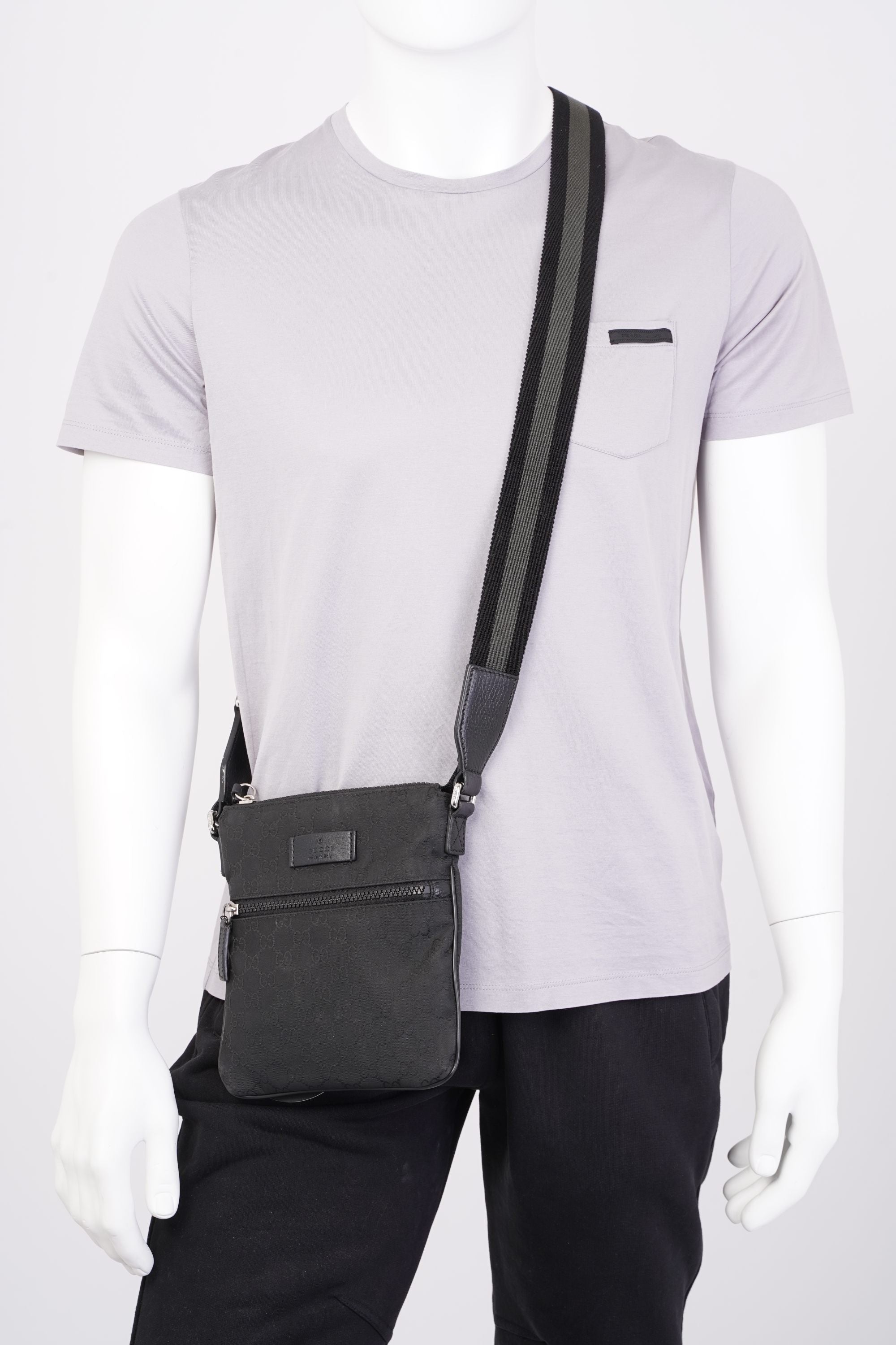 Gucci Messenger Black Canvas