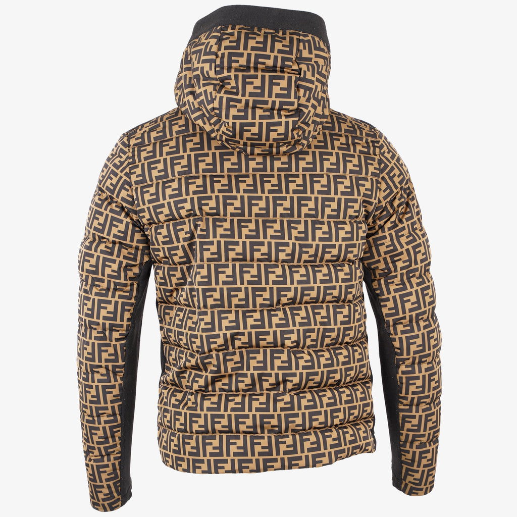 Fendi Mens Jacket Black / Zucca IT 48 / UK S