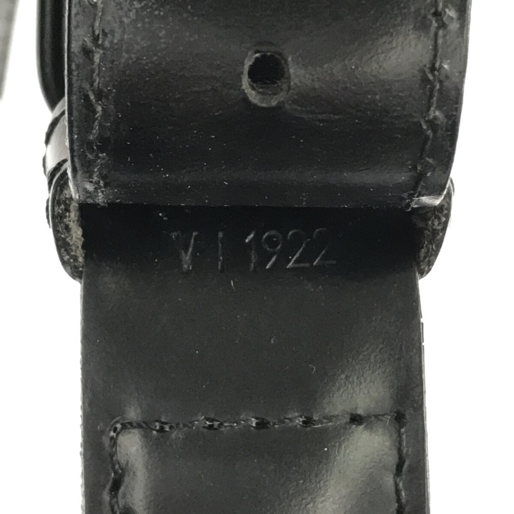 Louis Vuitton Black Leather Sac d'epaule shoulder bag