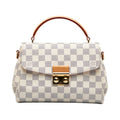 Louis Vuitton Louis Vuitton Damière Azur N41581 Handbag PVC/Laser White