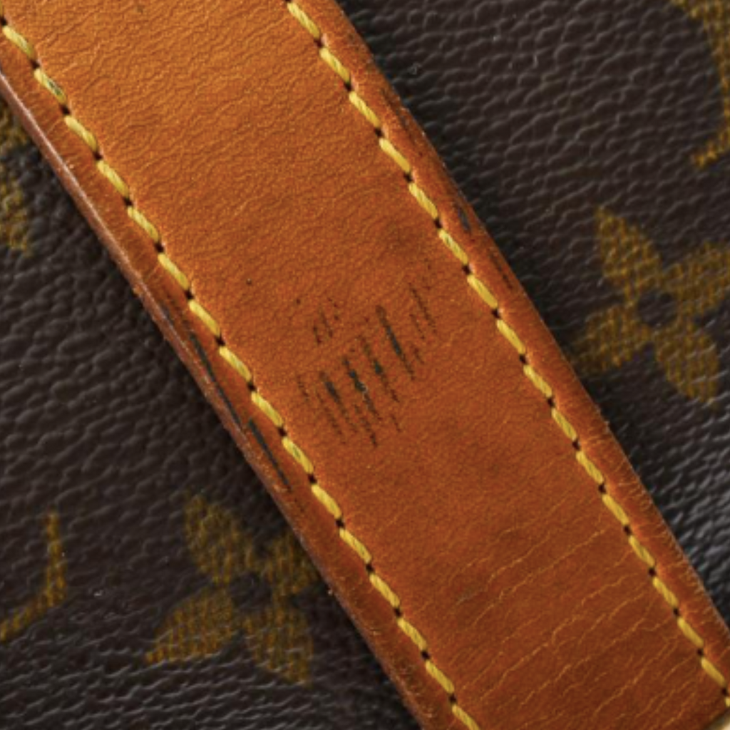 Louis Vuitton Brown Canvas Saumur 35 shoulder bag