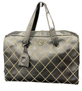 Chanel Wild Stitch Boston Black Tote