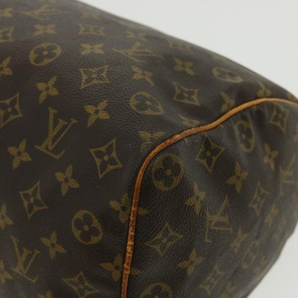 Louis Vuitton Brown Canvas Speedy 35 handbag bag