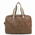 Indistinguishable  Fendi Hand Bag Light Brown Leather (SHC7-10109)