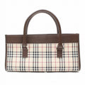 Brand Inspired Burberry Hand Bag Brown Fabric (SHC1-15633)