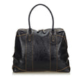 Pre-Loved Fendi Black Patent Leather Handbag Italy