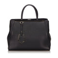 Pre-Loved Fendi Black Others Leather Medium 2Jours Satchel Italy