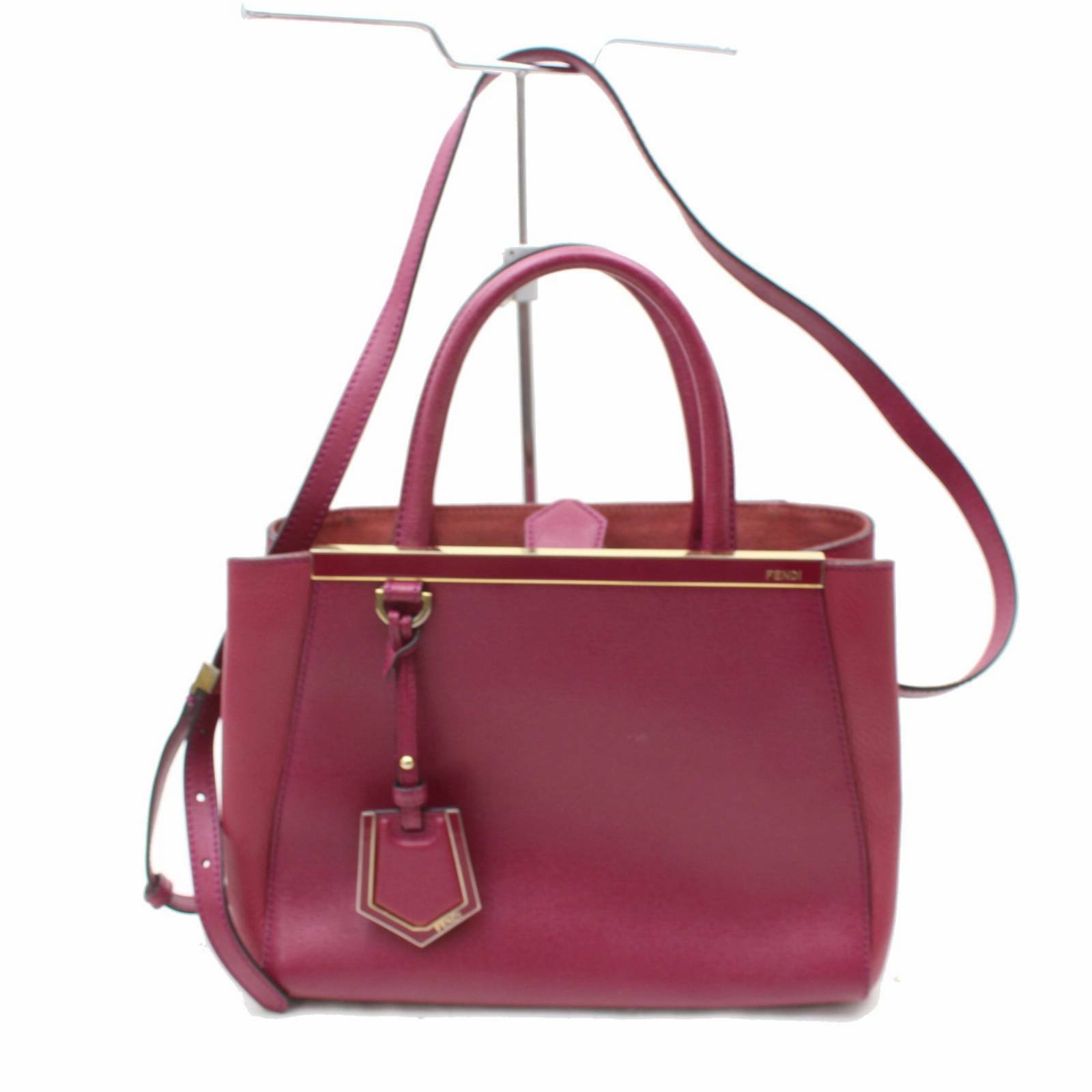 Indistinguishable  Fendi Hand Bag 2jours Hot Pink (SHC1-14747)