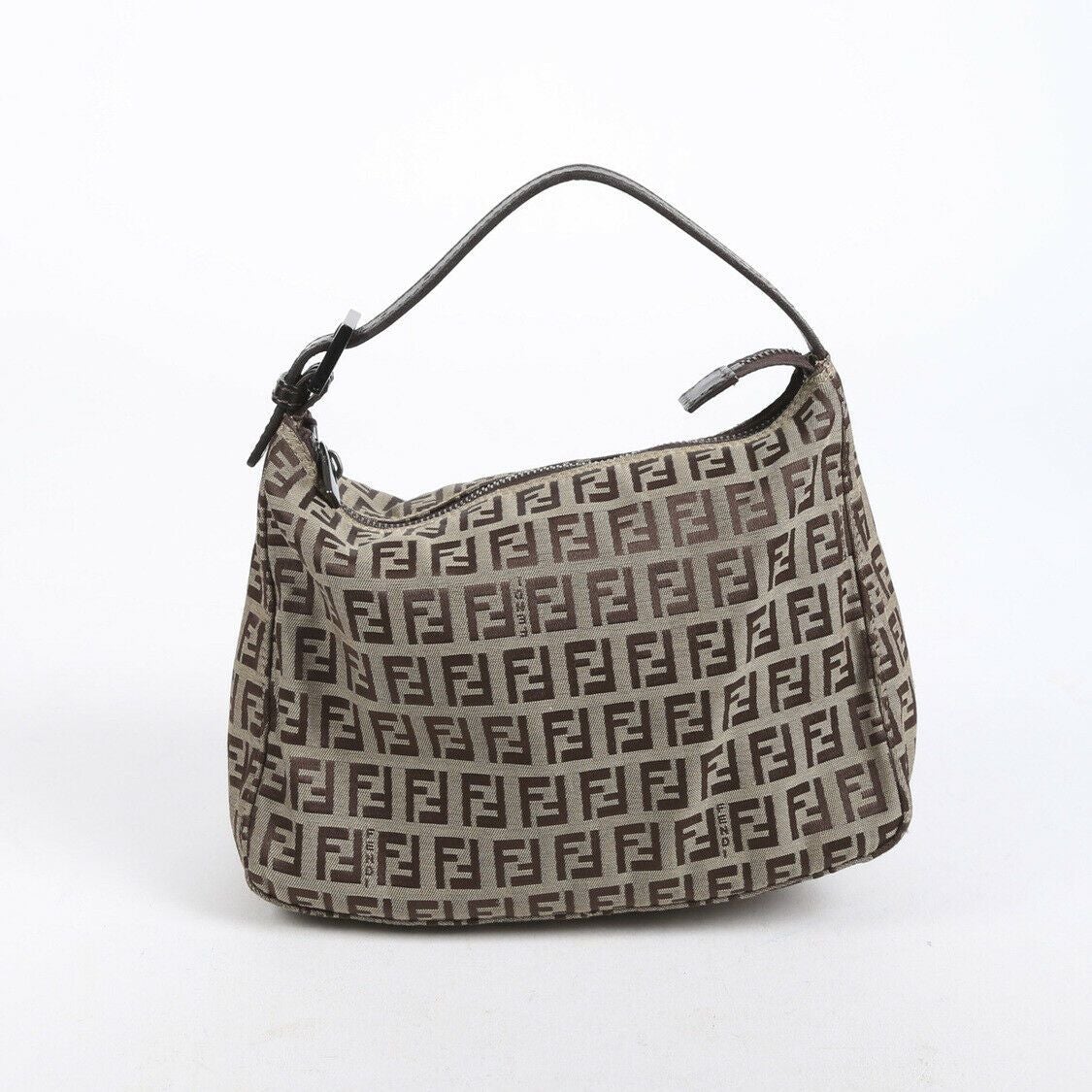 Fendi Bag Zucchino FF Beige Canvas