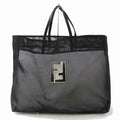 Indistinguishable  Fendi Hand Bag Black Nylon (SHC1-15619)