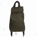 Indistinguishable  Fendi Hand Bag Beige Zukka Nyron (SHC7-10229)