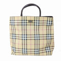 Brand Inspired Burberry Hand Bag Beige PVC (SHC1-15161)