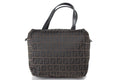 Indistinguishable  Fendi Hand Bag Dark Brown Nylon (SHC1-14263)