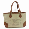 Brand Inspired Burberry Hand Bag Beige Canvas (SHC1-14383)