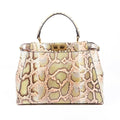 Fendi Bag Peekaboo Snakeskin