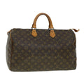 Louis Vuitton Brown Canvas Speedy 40 handbag bag