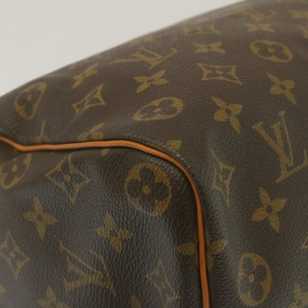 Louis Vuitton Gray Canvas Speedy 35 handbag bag