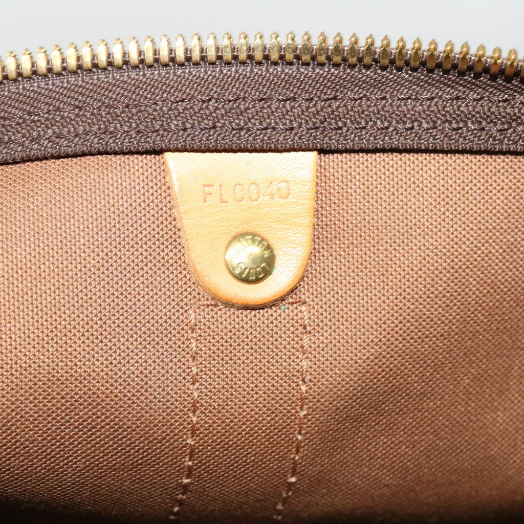 Louis Vuitton Brown Canvas Keepall 60 travel bag
